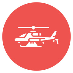 Gunship Vector Icon