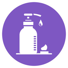 Skin Moisturizer Vector Icon