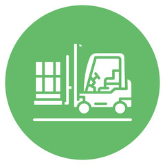 Cross Docking Vector Icon