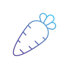 Carrot Vector icon