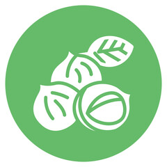 Chestnuts Vector Icon