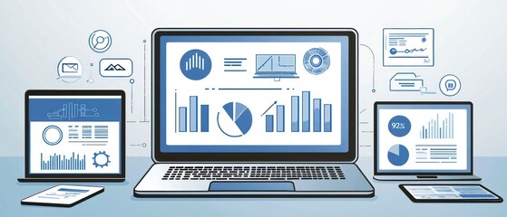 Data Analysis and Business Intelligence on Multiple Devices