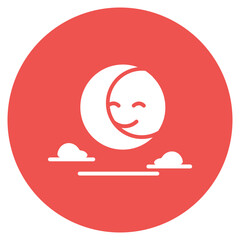 Harvest Moon Vector Icon