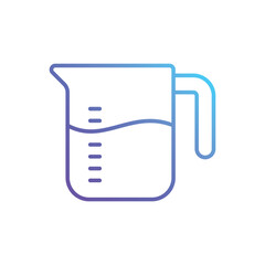 Measuring cup Vector icon
