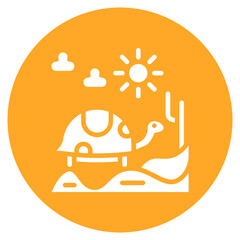 Desert Tortoise Vector Icon