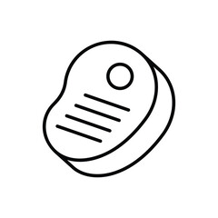 Steak Vector icon