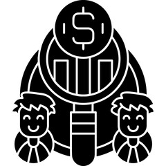 Market Research Icon Vector Element