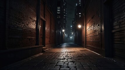 Fototapeta premium light at the end of the alleyway