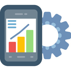 Bars Icon Vector Element