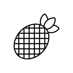 Pineapple Vector icon