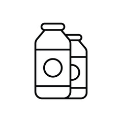 Milk Vector icon
