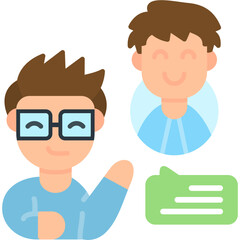 Consultant Icon Vector Element