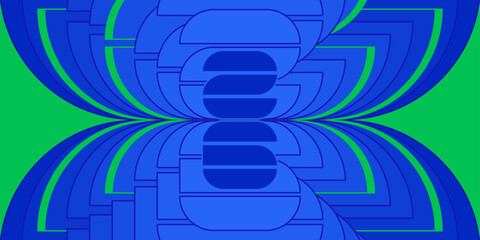 Soccer blue background, vector illustration