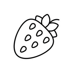Obraz premium Strawberry Vector icon