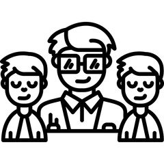 Team Icon Vector Element