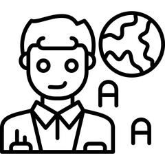 Translate Icon Vector Element