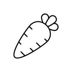 Carrot Vector icon