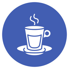 Espresso Shot Glass Vector Icon