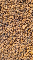 Tan and Brown Gravel Stones Texture Background