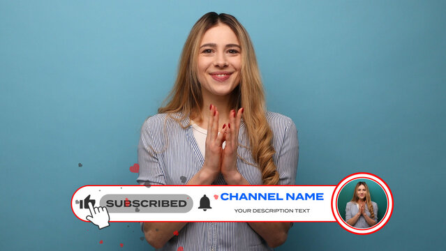 Subscribe Button Overlays vol.2