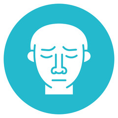 Nasal Congestion Vector Icon