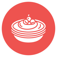 Baba Ganoush Vector Icon