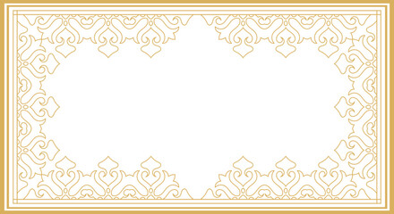 Vintage ornamental frame and border design.