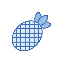 Pineapple Vector icon