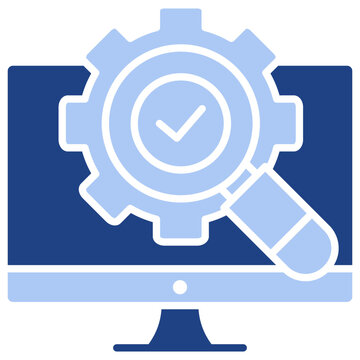 Robustnes Flat Blue Icon