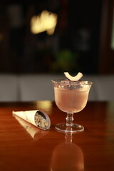 Sip & Snack: A Classic Combo of Peanuts and Cocktail