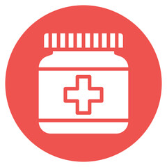 Obraz premium Prescription Vector Icon