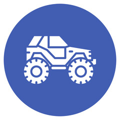 All Terrain Vehicle Vector Icon