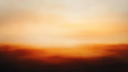Fototapeta premium Sunset Horizon Blurred Impression