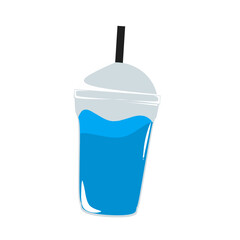 Illustrasion of a bubble tea drink