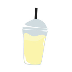 Illustrasion of a bubble tea drink