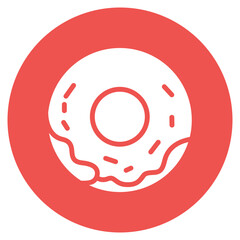 Floating Ring Vector Icon