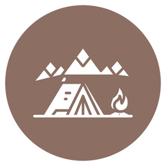 Base Camp Vector Icon