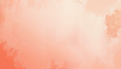 Fototapeta premium Abstract Peach Gradient with Hazy Tree Texture