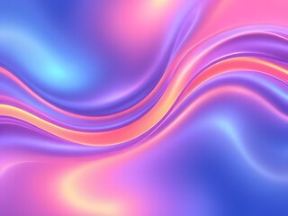 Naklejka premium background of modern tech gradient waves fluid curve generative ai