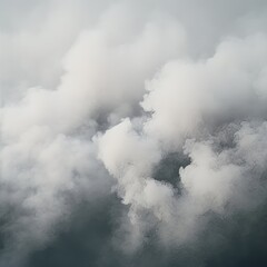 Fototapeta premium White smoke abstract background pollution.