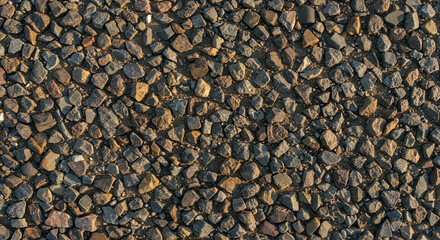 High-Resolution Weathered Gravel Pattern Texture for Backgrounds