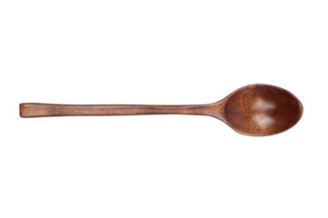  Wooden Spoon Isolated on White background