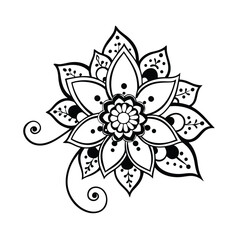 henna-mehndi-flower-doodles-abstract-floral