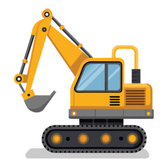 excavator vector