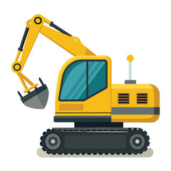 excavator vector