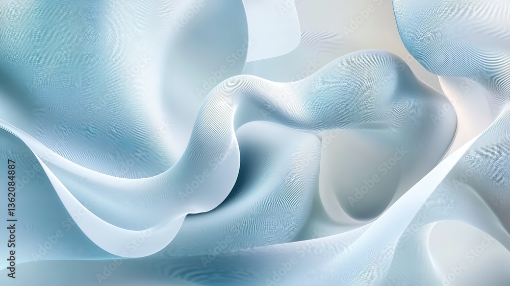 Poster modern digital abstract 3d background. copy space. based on generative ai illustration