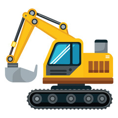 excavator vector