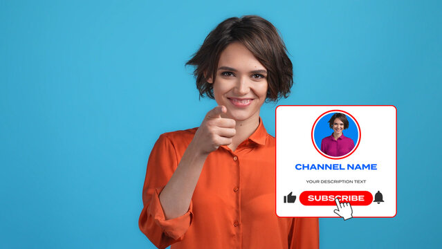 Subscribe Button Overlays vol.8