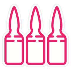 Vector Design Ampoule Icon Style