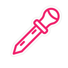 Vector Design Dropper Icon Style
